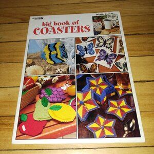 Big Book of Coasters with Plastic Canvas Leaflet #1877 (Leisure Arts, 2000)